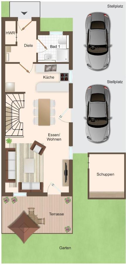 Villa Alte Reihe 14 _Haus Teja_ à Zingst Extérieur photo